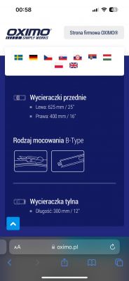 Jakie wycieraczki pasują do Alfy? Złącza niekompatybilne? Pomocy!