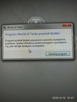 FRST - analiza logów przy wyłączających się programach