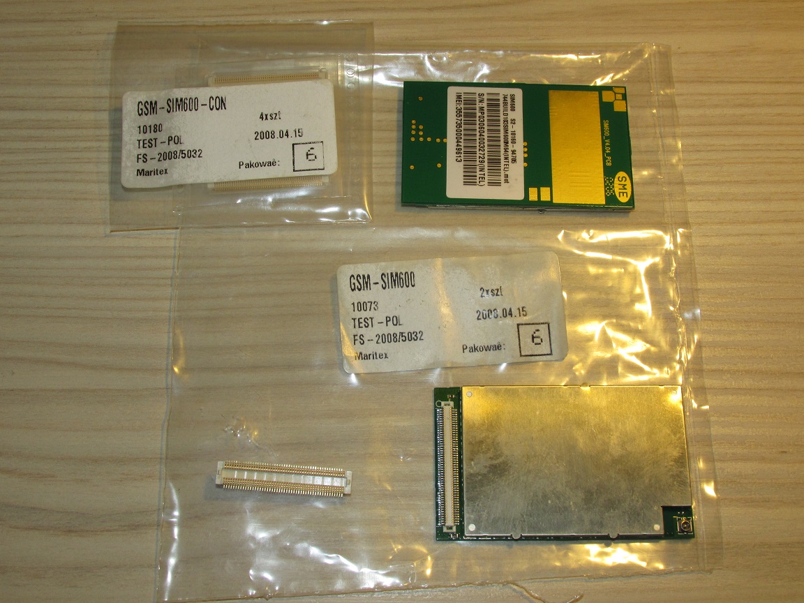 [Sprzedam] Moduły WiFi (WiFly RN-131G) i GSM (SIM600).