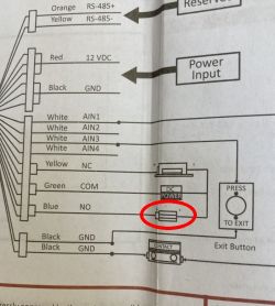 Podłączenie wideodomofonu HIKVISION DS-KV6113-WPE1 i elektrozaczepu - schemat i instrukcje