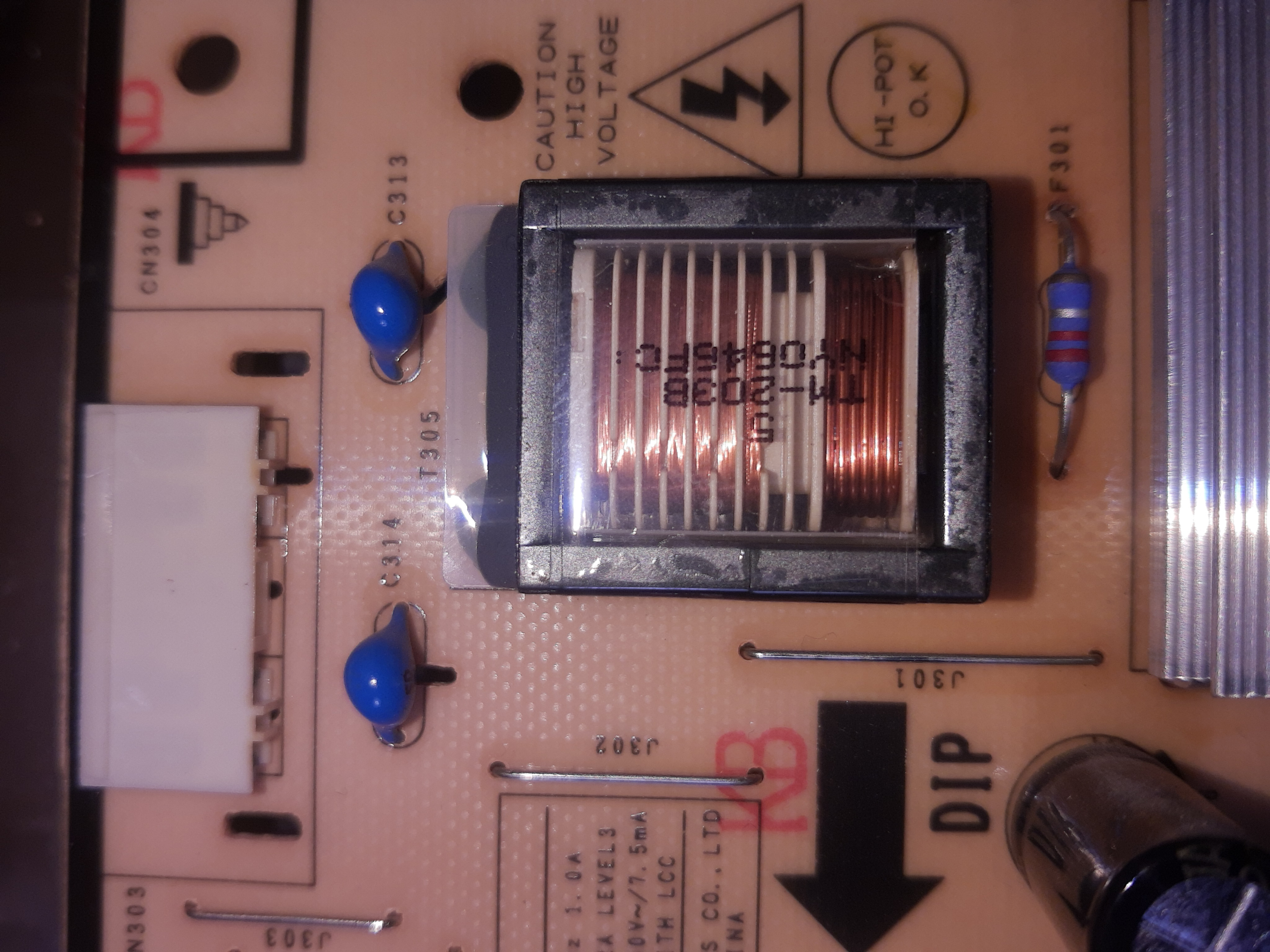 Monitor Samsung Sync Master 203B Potrzebuje trafo inwertera