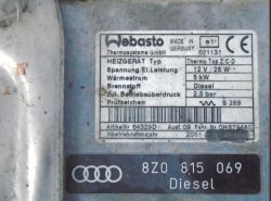 Uruchomienie webasto thermotop Z/C zegarem 221000311200 w Audi A2 - jak to zrobić?