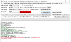 Erase failed error displayed in BK7231 Easy UART Flasher software