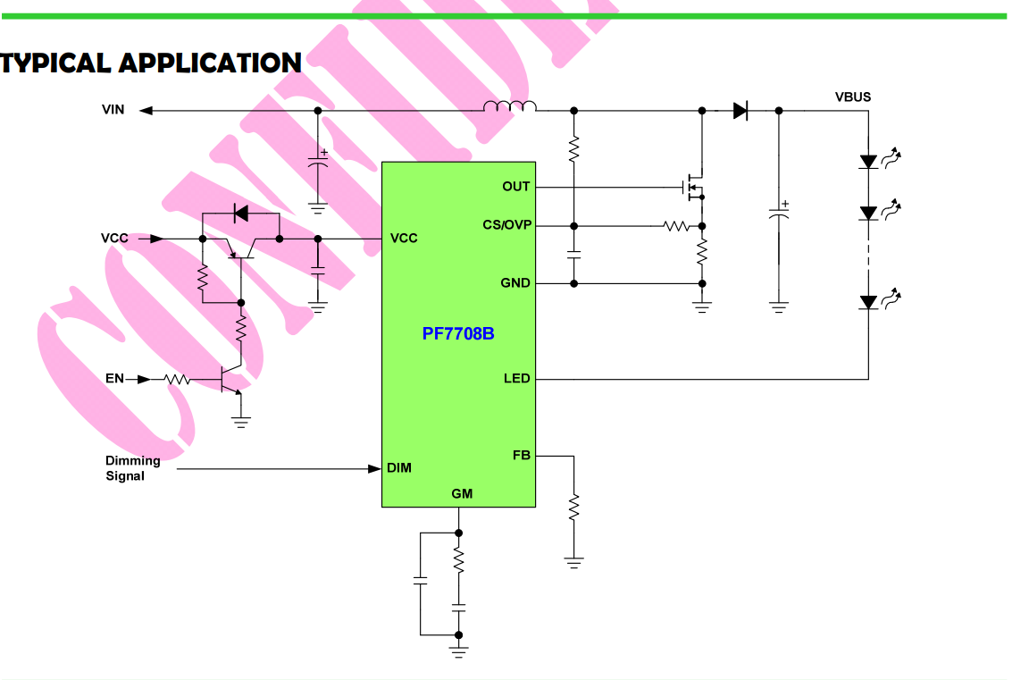 Pf7024bs схема подключения