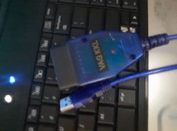 Kabel VAG KKL - brak reakcji po podłączeniu do laptopa, nowy kabel
