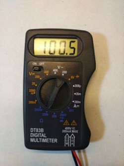Bardzo tani Mini Multimetr DT83B - Test / Recenzja / Opis Bardzo tani Mini Multimetr DT83B - Test / Recenzja / Opis