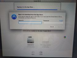 MacBook Pro - brak apple ID i hasła - próba przeinstalowania systemu Yosemite
