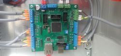 CNC controller on STM32H725 with FreeRTOS, Ethernet and support for 4-5 axes - project presentation