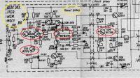 Czy BC547C może zastąpić BC237B i BC238B w Radmor 5412?