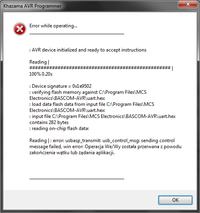 Dziwne zachowanie ATmega32