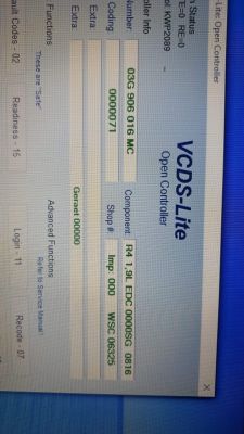 Jak ustalić kod do logowania w silniku 1.9 TDI BPZ 115 KM w VCDS?