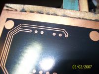 Printing with a laser printer on a PCB laminate