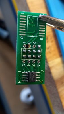 [ESP8266+BL0937] Stary Neo Power Plug 16A, 2018, Tasmota, trudny dostęp do padów