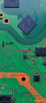 PS5 Model CFI 1216A - wyłącza się po 2 sekundach. Brakujący rezystor w układzie H2207D9402