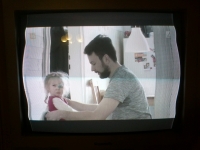 Panasonic TX-28CK1P - pofalowany obraz po bokach, diagnoza usterki