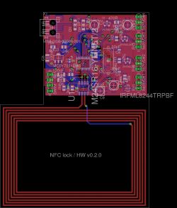 NFC na PCB z układem M24SR16 - antena nie działa jak w zestawie ST