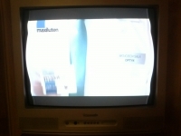 Panasonic TX-28CK1P - pofalowany obraz po bokach, diagnoza usterki