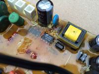Samsung WF7602S8V - Washing machine does not turn on, burnt varistor but what?