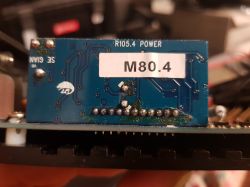 Wzmacniacz Audio System m80.4 - kanał 4 daje tylko połowę napięcia, problem z subwooferem HX08SQ