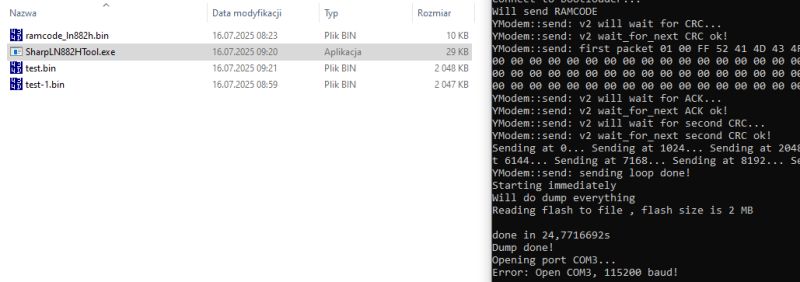 [Youtube] LN882H module pinout and setup for flashing - step by step video guide