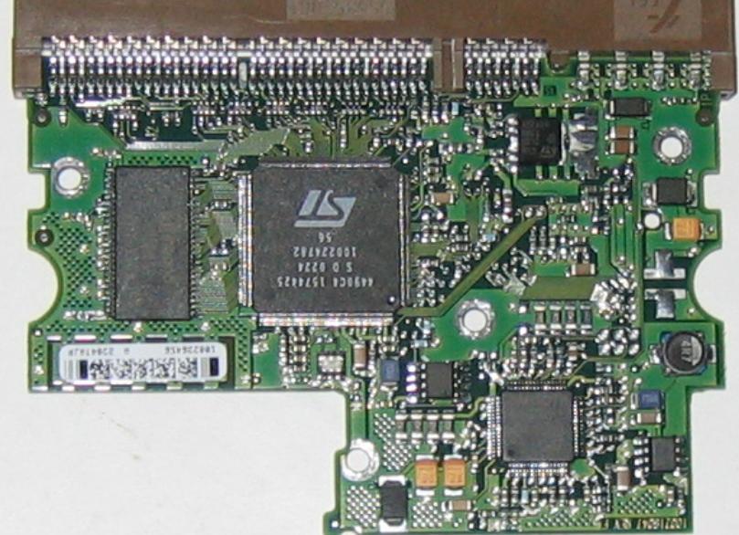 Seagate ST320014A - zwarcia zasilania 5V i 12V, naprawa elektroniki?
