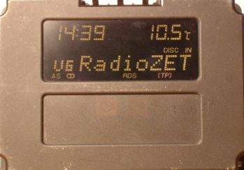 Vectra '99 - Podłączenie kabli do radia CAR300(d) bez wtyczki