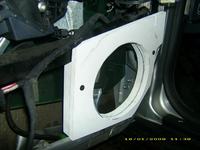 Montaż głośników 165 mm w audi A4.