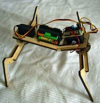 Najprostszy robot kroczący