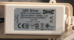 Wymiana LED Drivera w lustrze STORJORM IKEA - jaki model?