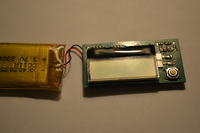 Mini barometr z wyświetlaczem LCD i akumulatorkiem Li-pol na ATmega168PA