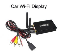 Czy Car WIFI zadziała z AUX i adapterem 3RCA w samochodzie?