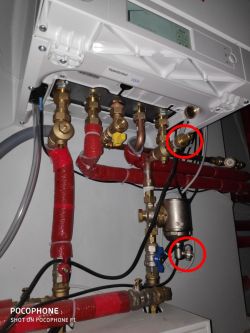 Viessmann Vitodens 100-W - wysokie ciśnienie na piecu