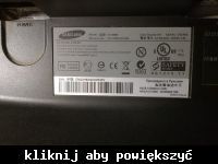 Monitor Samsung 2233BW - Czarne plamy na wyświetlaczu Monitor Samsung 2233BW - Czarne plamy na wyświetlaczu