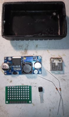 USB power booster na LM2596S USB power booster na LM2596S