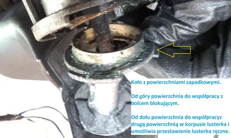 Skoda Octavia 2 i Super B - Poradnik-naprawa uszkodzonego zamykania lusterka