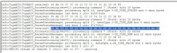 Screenshot of log analysis from TuyaMCU.