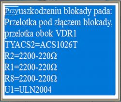 Instrukcje dotyczące wymiany elementów elektronicznych
