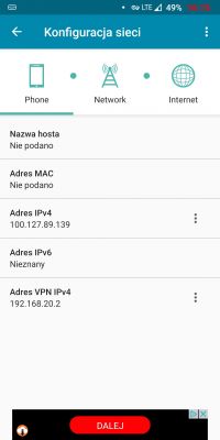 TrueNAS + VPN - łączy się ale nie do końca