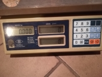 Ustawienia wagi EXcell am-30 - wyświetla 0 zamiast 0,00 w należności i cenie