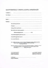 Audi A6 2.8i - Umowa dwujęzyczna PL-DE przy sprowadzaniu auta z Niemiec