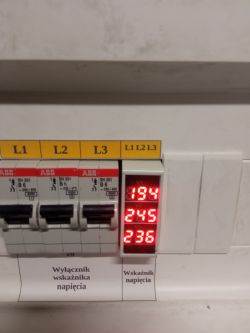 Spadki napięcia do 193V na wsi, linia napowietrzna - problemy z prądem, żarówki, wentylator