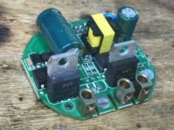 Power Supply and Relay Module of Appio/Lumenix 9605 Switch Power supply and relay module from Appio/Lumenix 9605 switch.