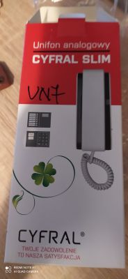 Przyłączenie domofonu unifon analogowy Przyłączenie domofonu unifon analogowy