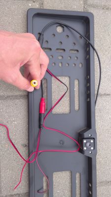 Podłączenie kamery cofania do samochodu - brak obrazu, wyjście mini jack 4 pin