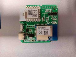 View of Tuya Zigbee GW module on a circuit board.