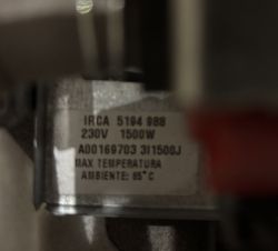 Electrolux EDH3897SDE - błąd E73, termistor NTC 50kΩ B3450 generatora pary