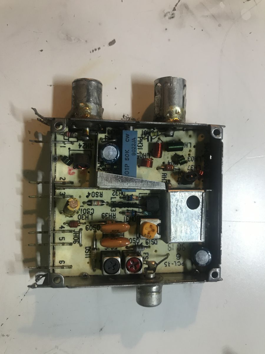 Funkcje nóżek RF głowicy Thomson pytanie o identyfikację