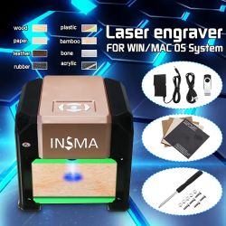 Grawerka, ploter laserowy 3000mA INSMA IN$MA 80x80mm USB - testy, galeria Grawerka, ploter laserowy 3000mA INSMA IN$MA 80x80mm USB - testy, galeria