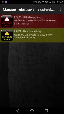 Kontrolka UREA i błędy P2A00, P0421 w Citroen C4 Picasso 2014