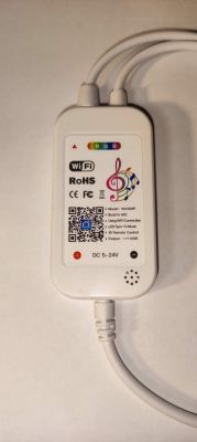 RGB LED Controller WX300P RGB LED strip controller WX300P with label and symbols